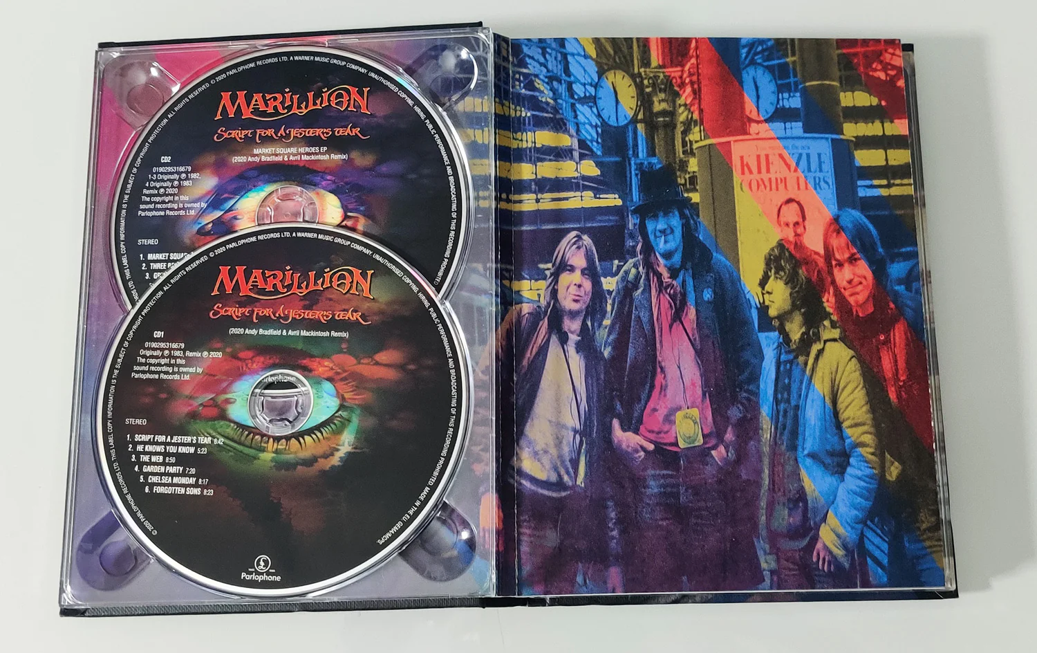 Marillion / Script For A Jester's Tear deluxe 4CD+blu-ray repress - Image 3