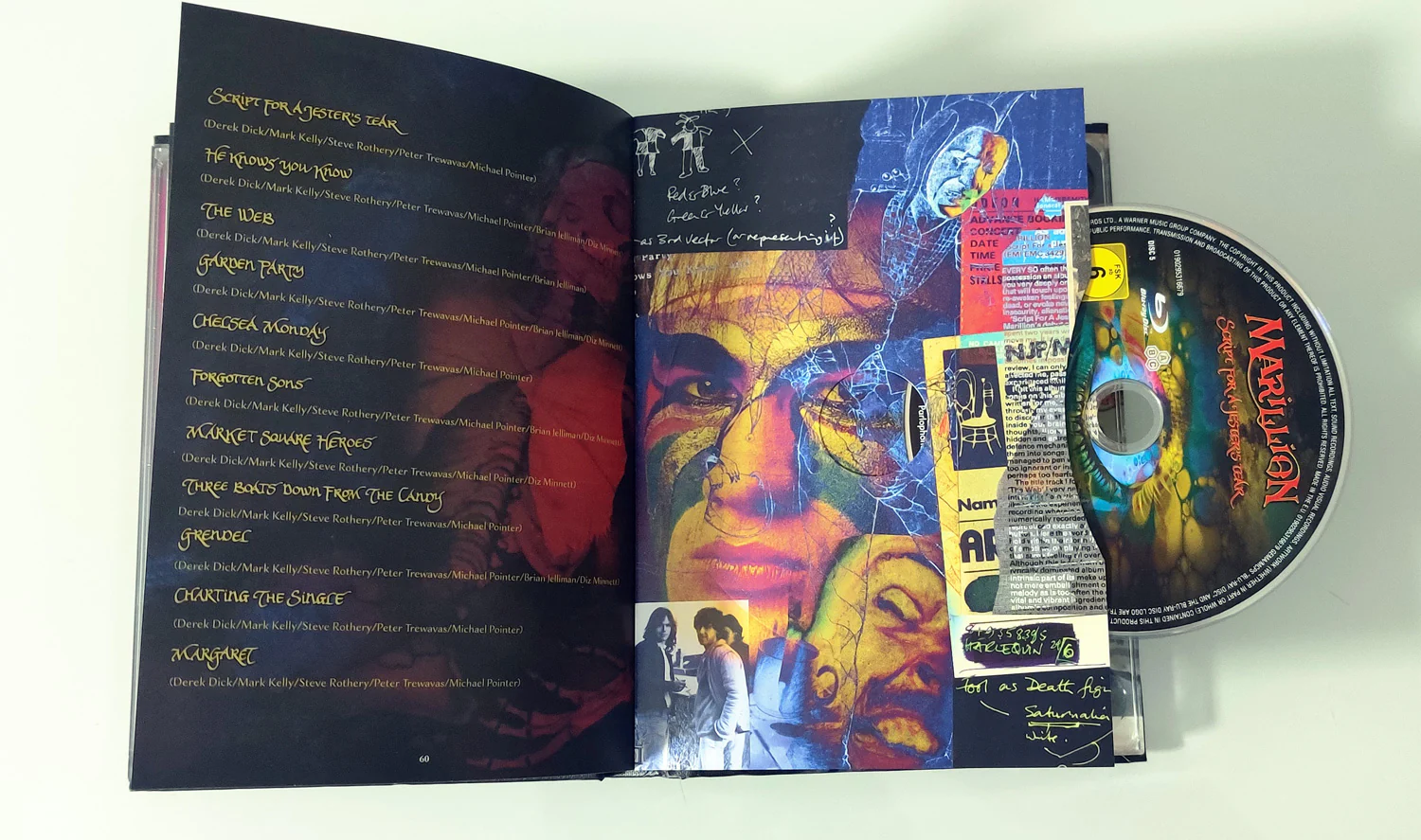 Marillion / Script For A Jester's Tear deluxe 4CD+blu-ray repress - Image 4