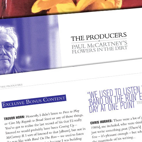 The Producers: On Paul McCartney's Flowers in the Dirt - Limited edition keepsake booklet #1 - Image 4